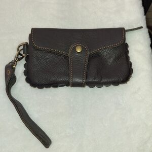Ameri Leather Wristlet